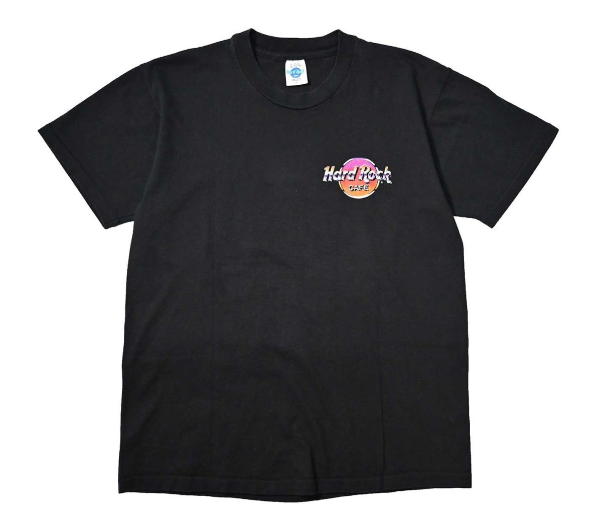 画像1: 90s Used Hard Rock Cafe Print Tee made in USA (1)