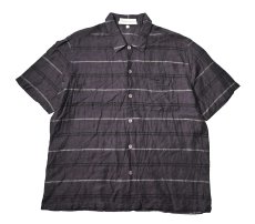 画像1: 90s Used Perry Ellis Short Sleeve Linen Shirt (1)