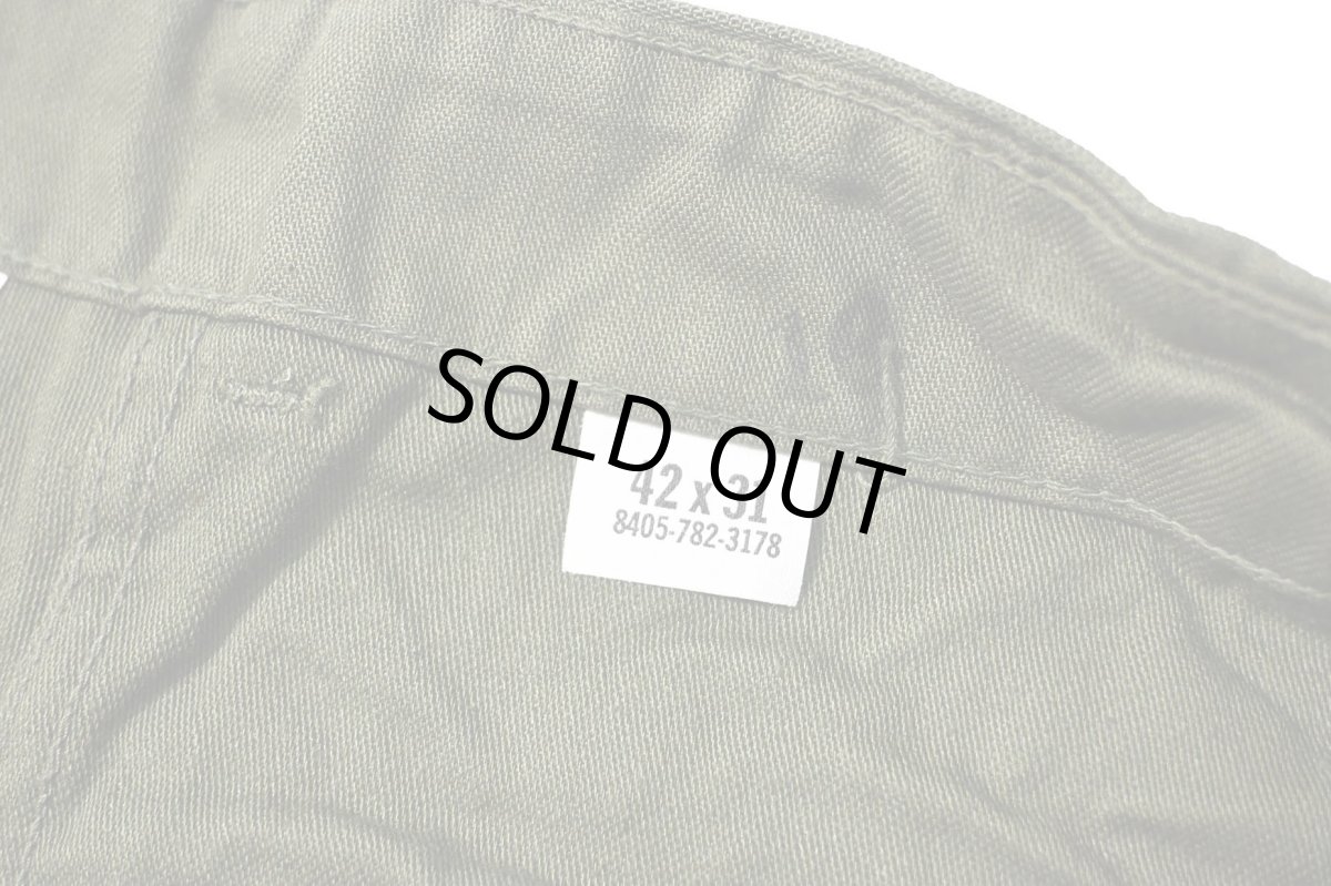 画像6: 60s Deadstock Us Army OG-107 Utility Trouser (6)