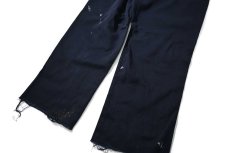 画像4: Used Dickies 874 Flex Painted Work Pants Dark Navy (4)
