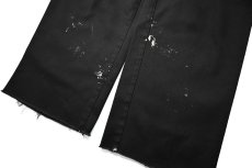 画像3: Used Dickies 874 Painted Work Pants Black (3)