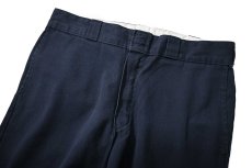 画像2: Used Dickies 874 Flex Painted Work Pants Dark Navy (2)