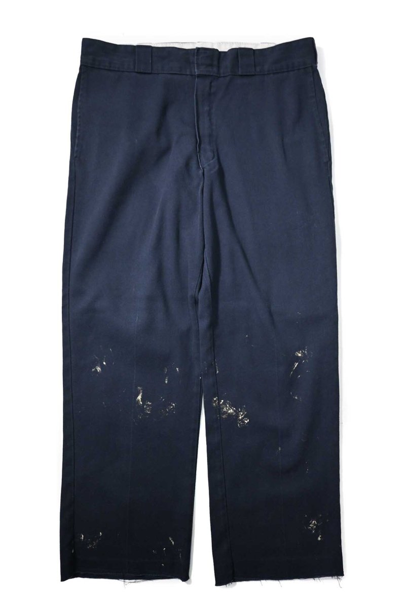 画像1: Used Dickies 874 Flex Painted Work Pants Dark Navy (1)