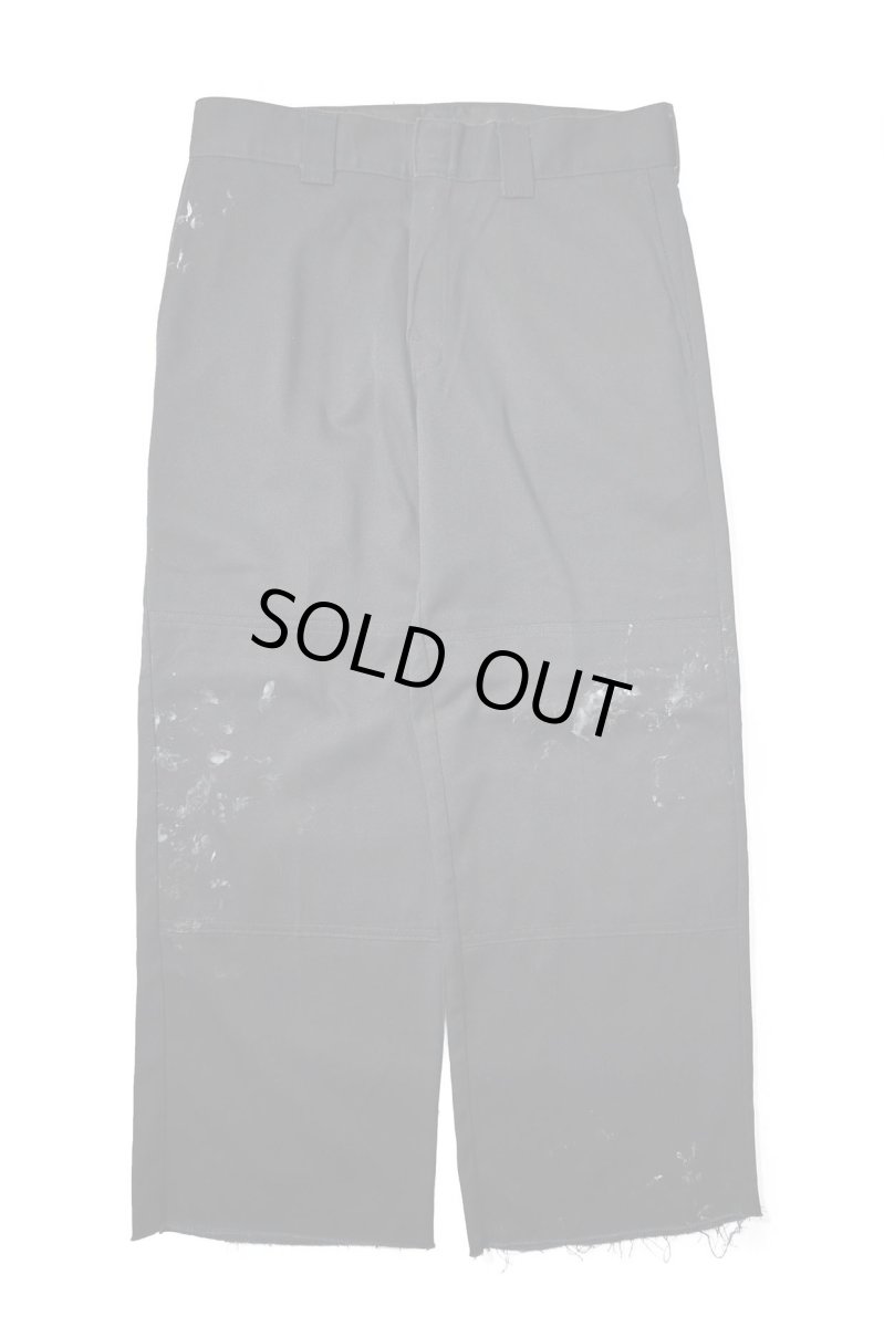画像1: Used Dickies 85283 Flex Double Knee Painted Work Pants Black (1)