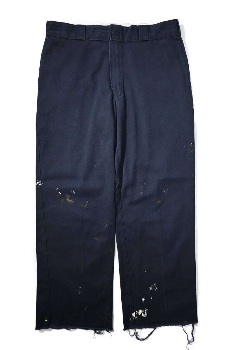 画像1: Used Dickies 874 Flex Painted Work Pants Dark Navy (1)