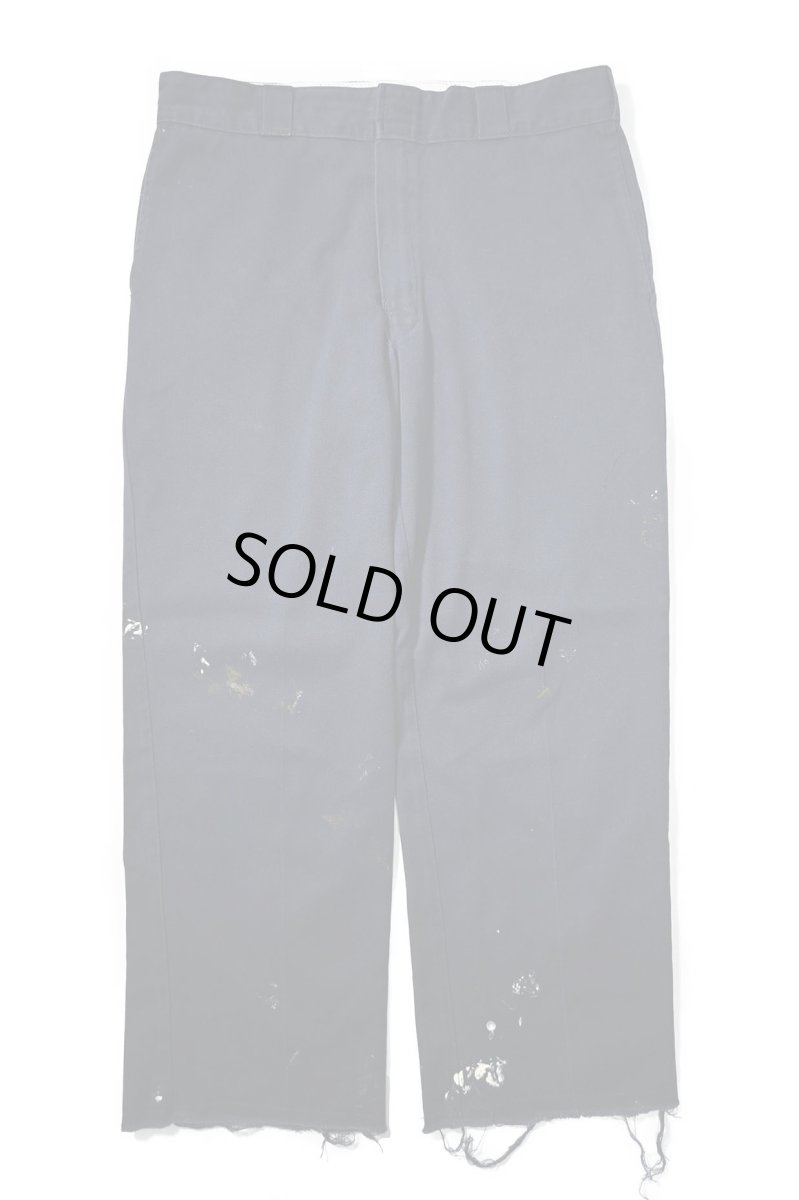 画像1: Used Dickies 874 Flex Painted Work Pants Dark Navy (1)