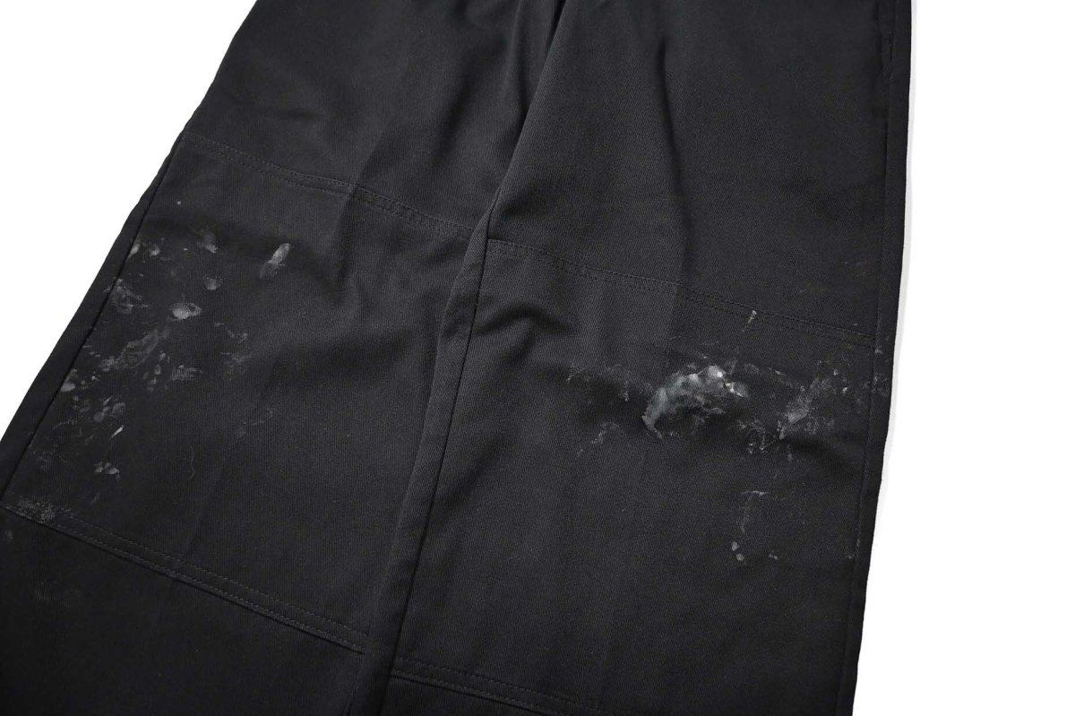 画像4: Used Dickies 85283 Flex Double Knee Painted Work Pants Black (4)