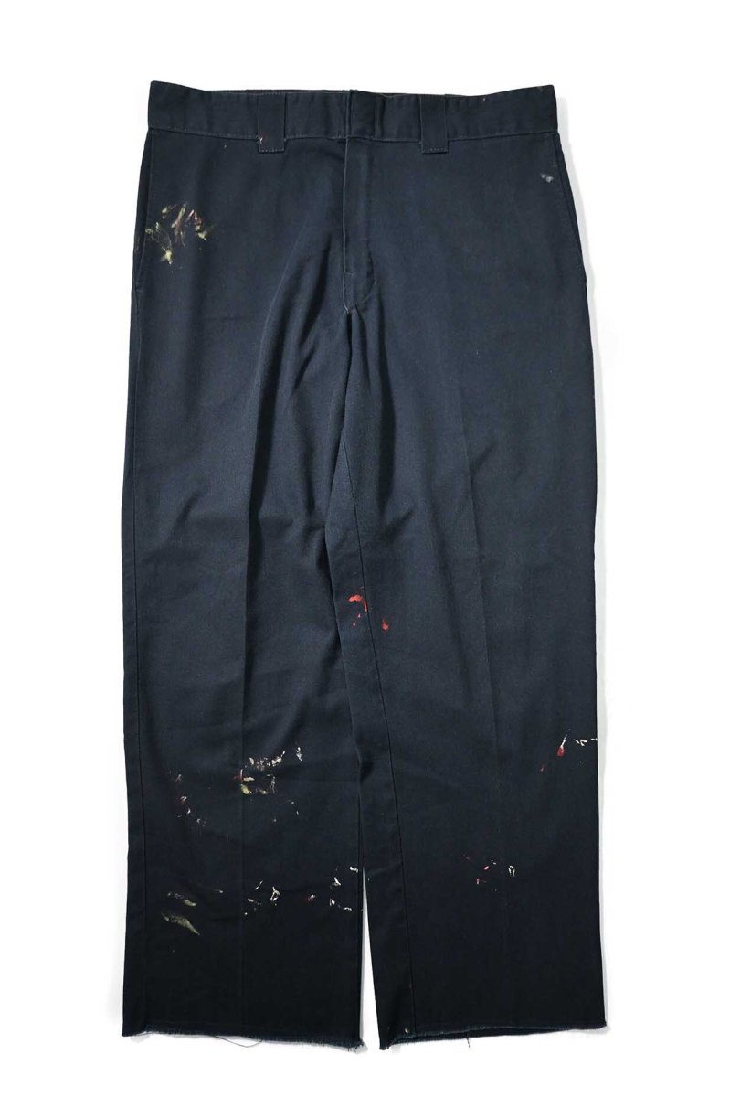 画像1: Used Dickies 874 Flex Painted Work Pants Dark Navy (1)