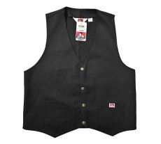 画像1: Deadstock Ben Davis Solid Work Vest made in USA (1)