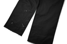 画像5: Used Dickies 874 Painted Work Pants Black (5)