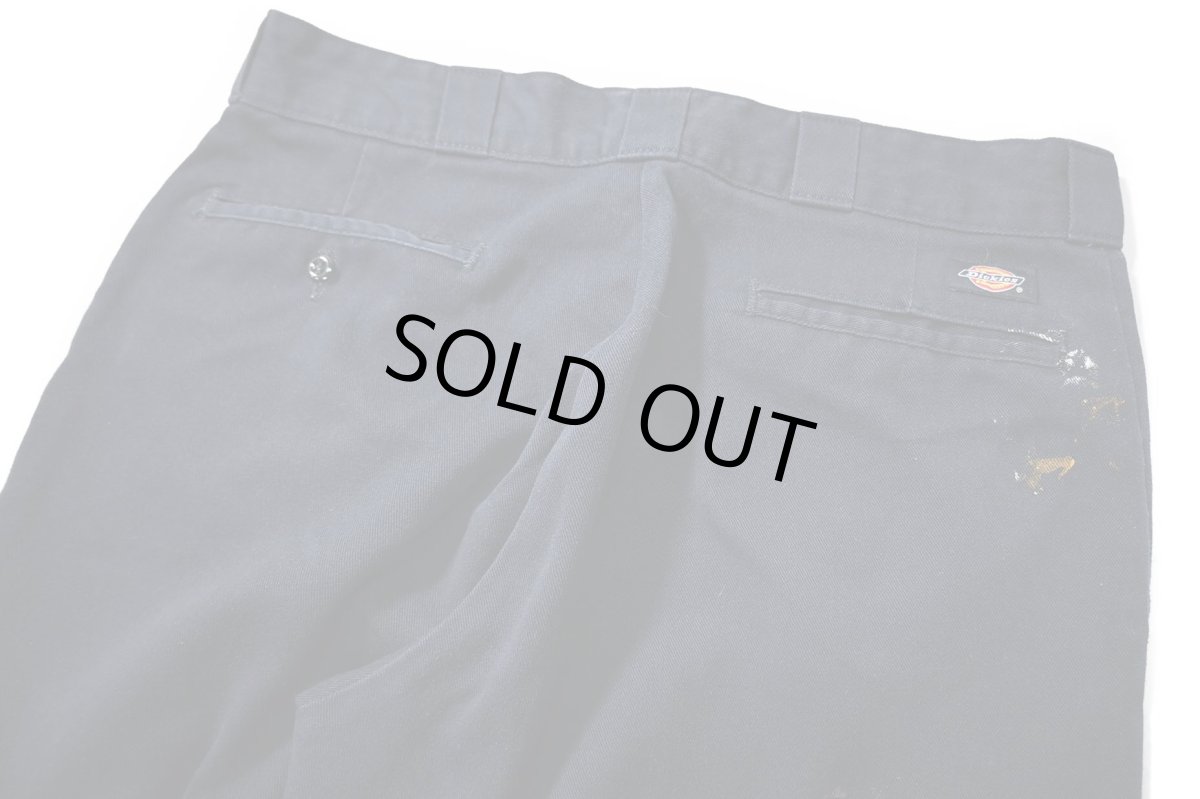 画像5: Used Dickies 874 Flex Painted Work Pants Dark Navy (5)