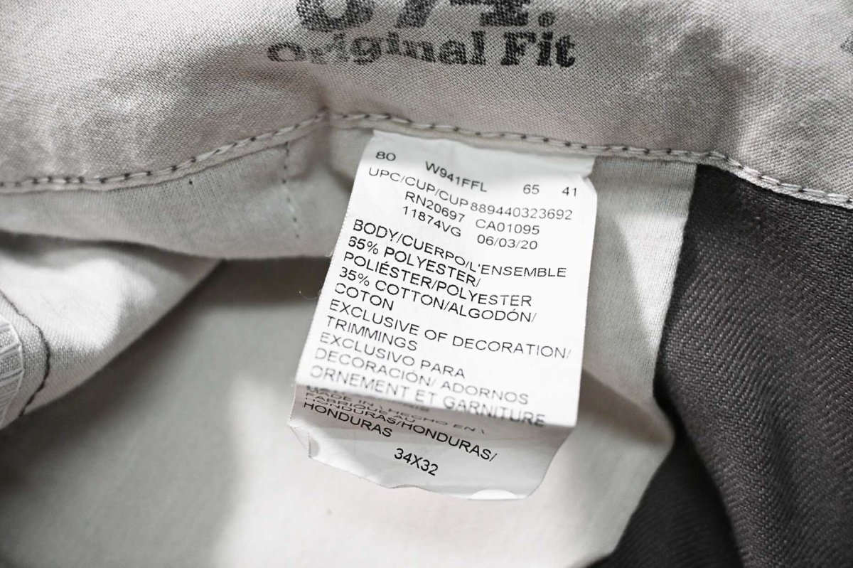 画像6: Used Dickies 874 Flex Painted Work Pants Gravel Gray (6)
