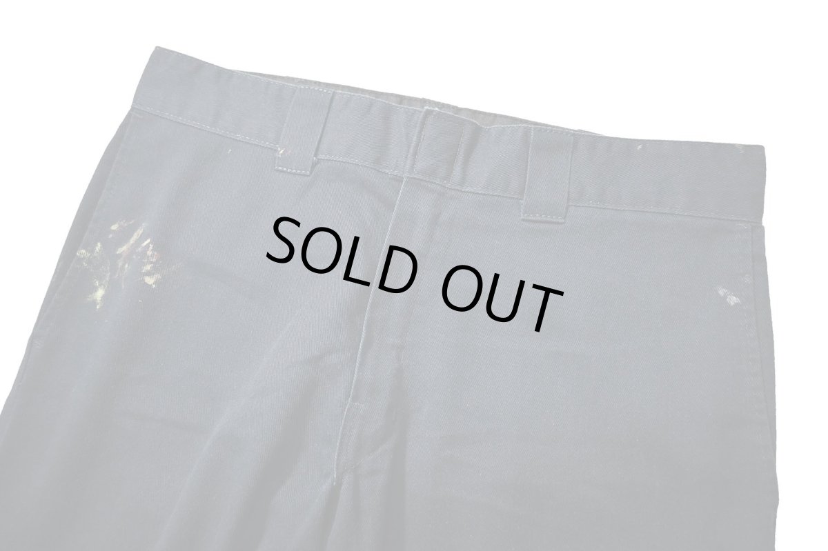 画像2: Used Dickies 874 Flex Painted Work Pants Dark Navy (2)