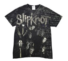 画像1: 00s Used Slipknot Print Tee (1)
