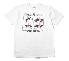 画像1: 90s Used BMW Print Tee made in USA (1)