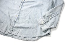 画像3: Used Ralph Lauren Chambray B/D Shirt (3)