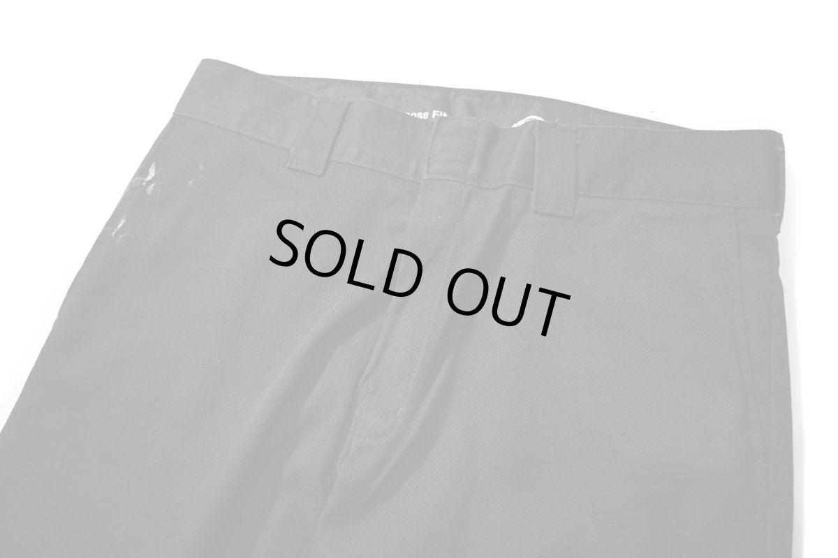 画像2: Used Dickies 85283 Flex Double Knee Painted Work Pants Black (2)