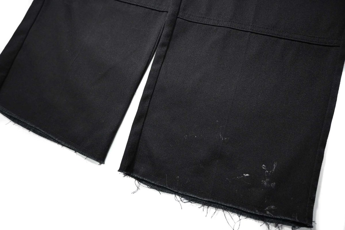 画像3: Used Dickies 85283 Flex Double Knee Painted Work Pants Black (3)