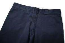画像2: Used Dickies 874 Flex Painted Work Pants Dark Navy (2)