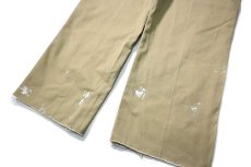 画像5: Used Dickies 874 Painted Work Pants Khaki (5)