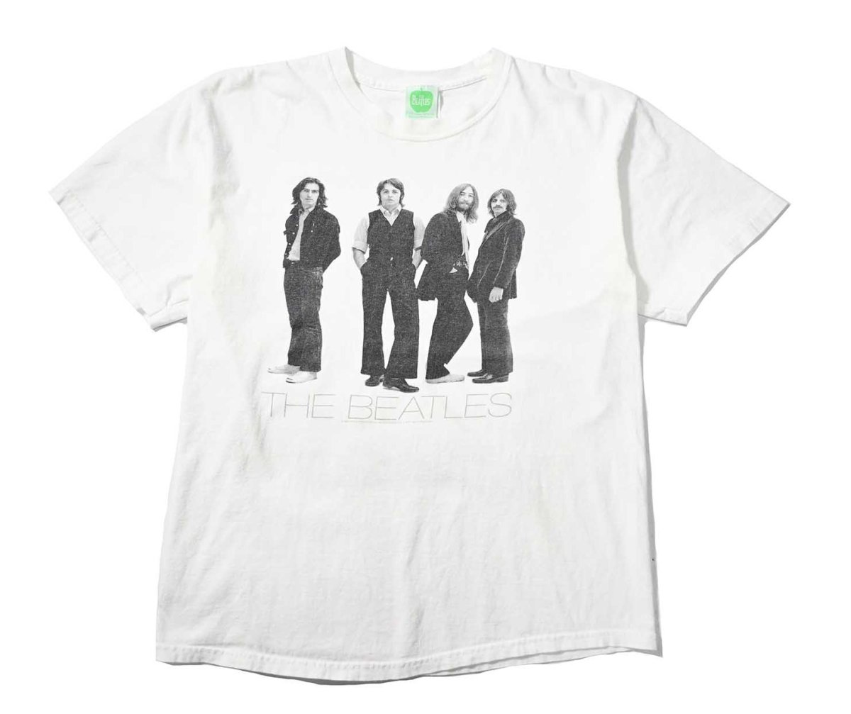 画像1: 00s Used The Beatles Print Tee (1)