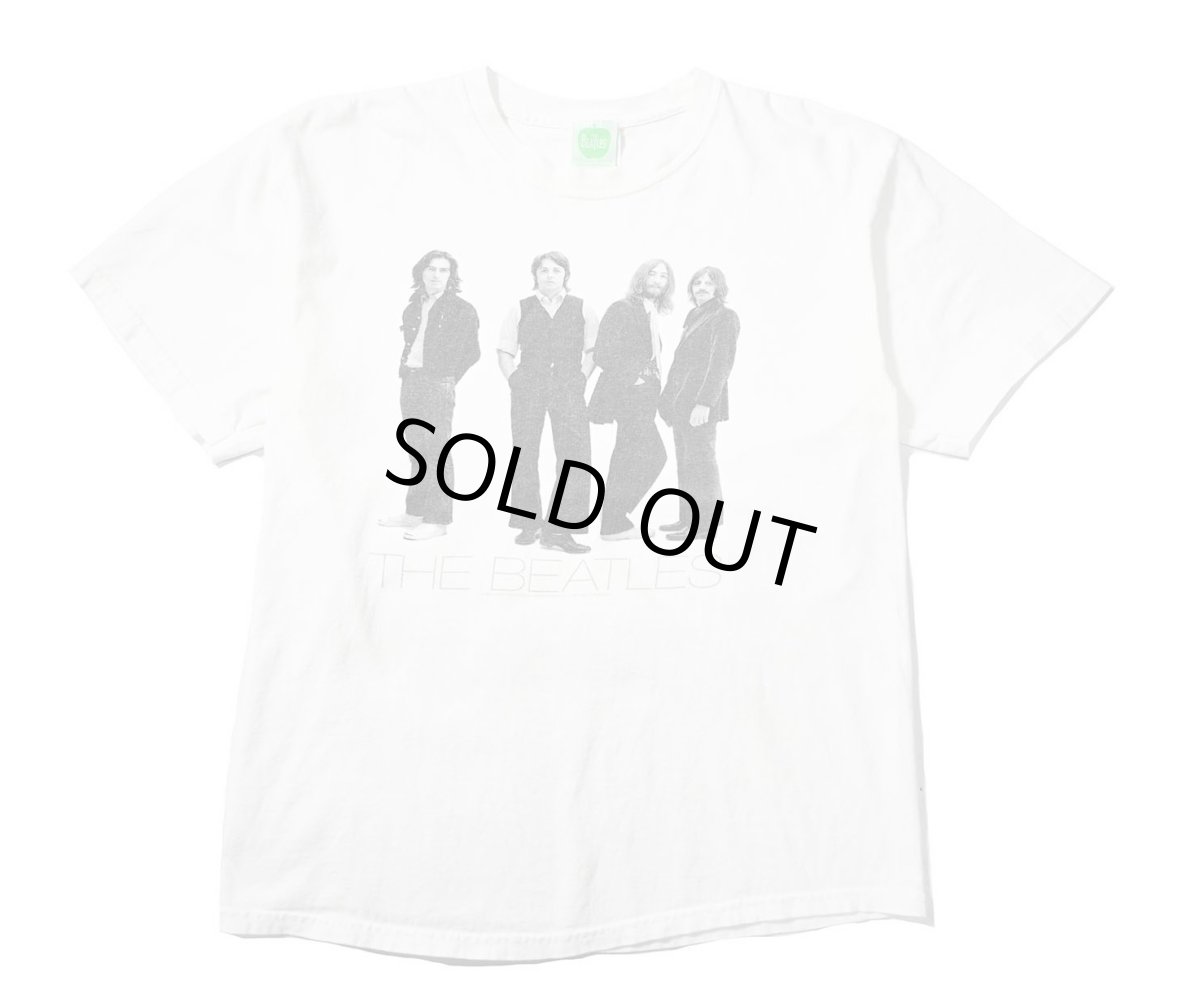 画像1: 00s Used The Beatles Print Tee (1)
