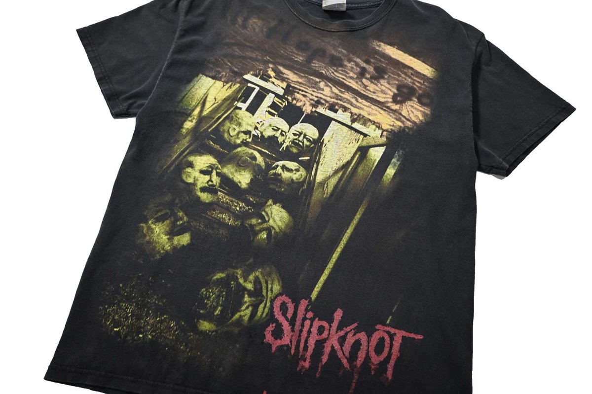 画像2: 00s Used Slipknot Print Tee (2)