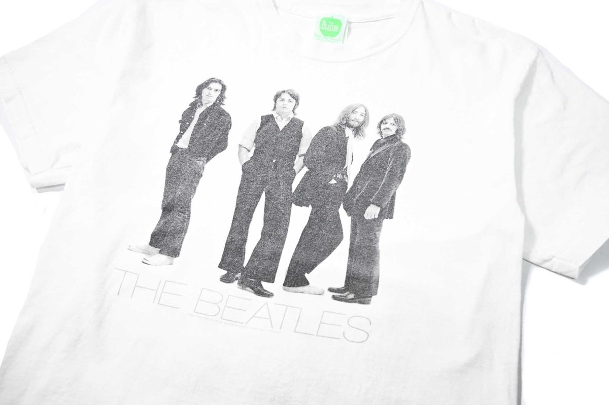 画像2: 00s Used The Beatles Print Tee (2)
