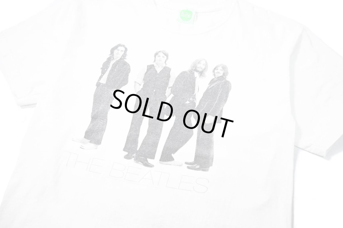画像2: 00s Used The Beatles Print Tee (2)