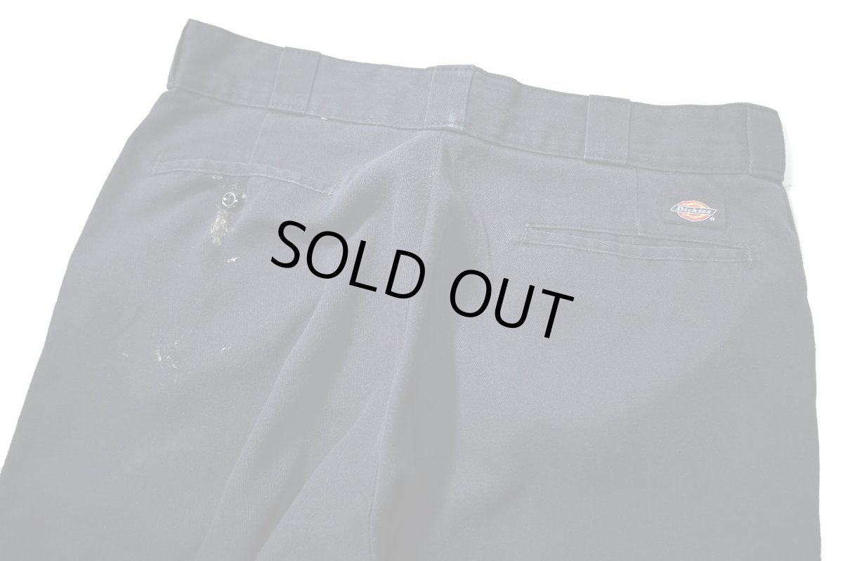 画像4: Used Dickies 874 Flex Painted Work Pants Dark Navy (4)