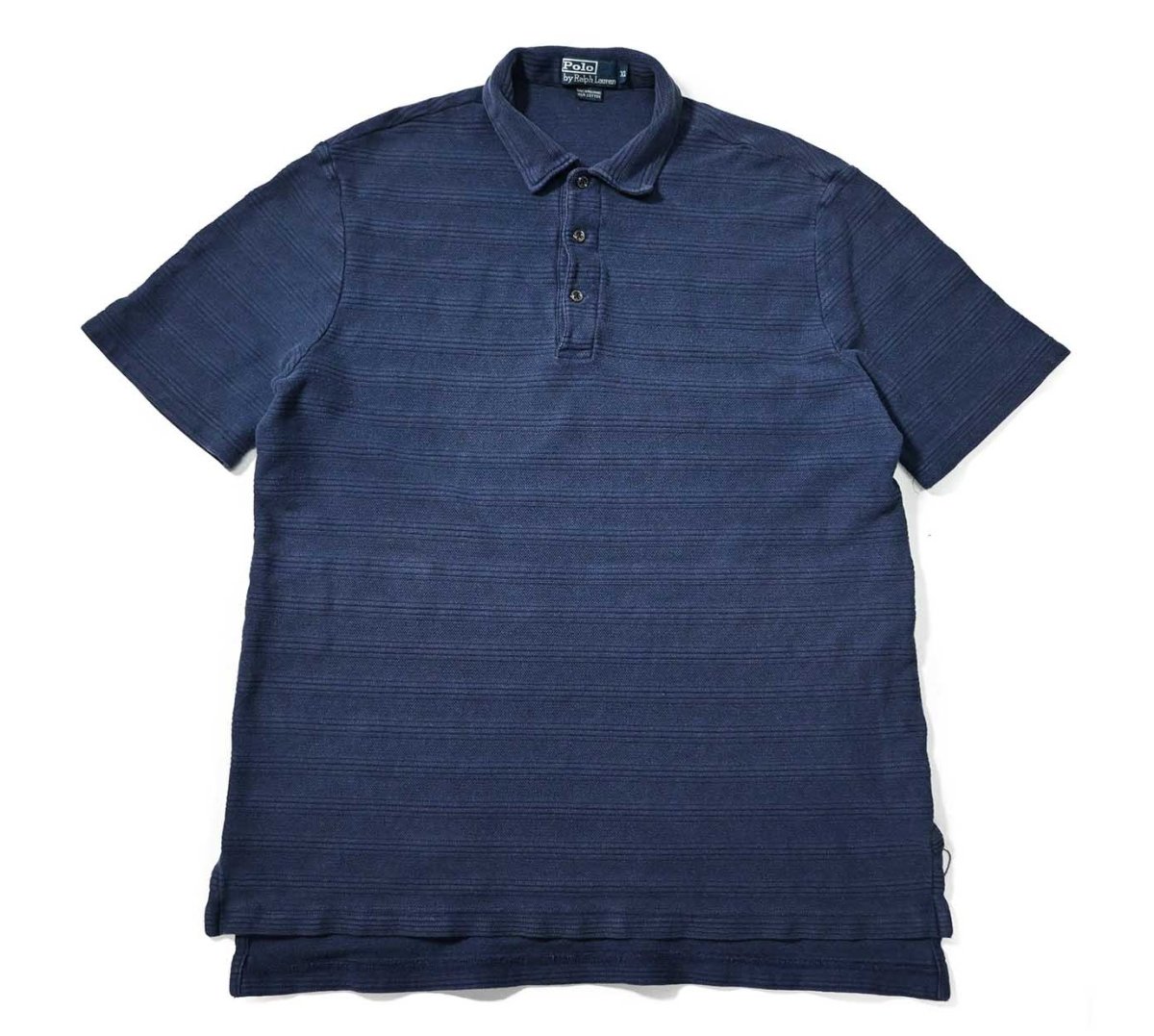 画像1: 90-00s Used Polo Ralph Lauren Polo Shirt Navy (1)