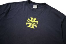 画像2: 00s Used West Coast Choppers Print Tee (2)
