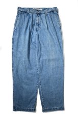 画像1: 90s Used Dockers Denim Pleated Trouser (1)