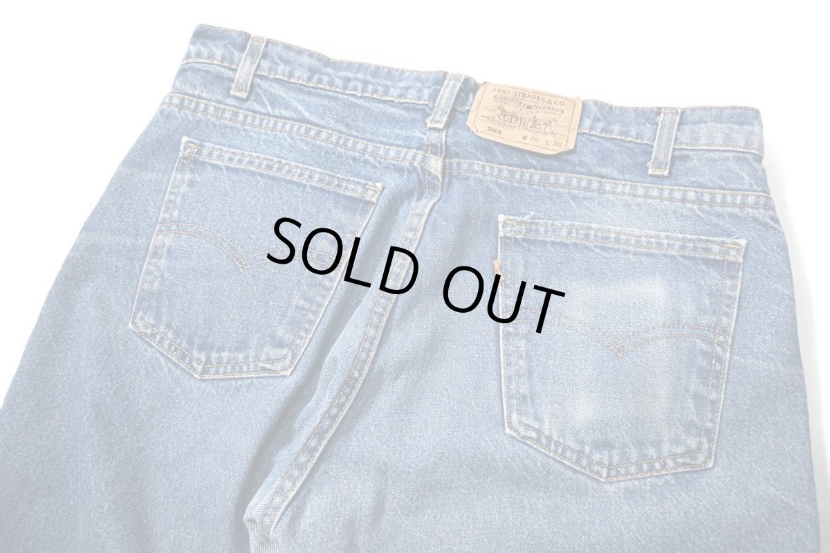 画像4: 91' Used Levi's 505 Denim Pants made in USA リーバイス (4)