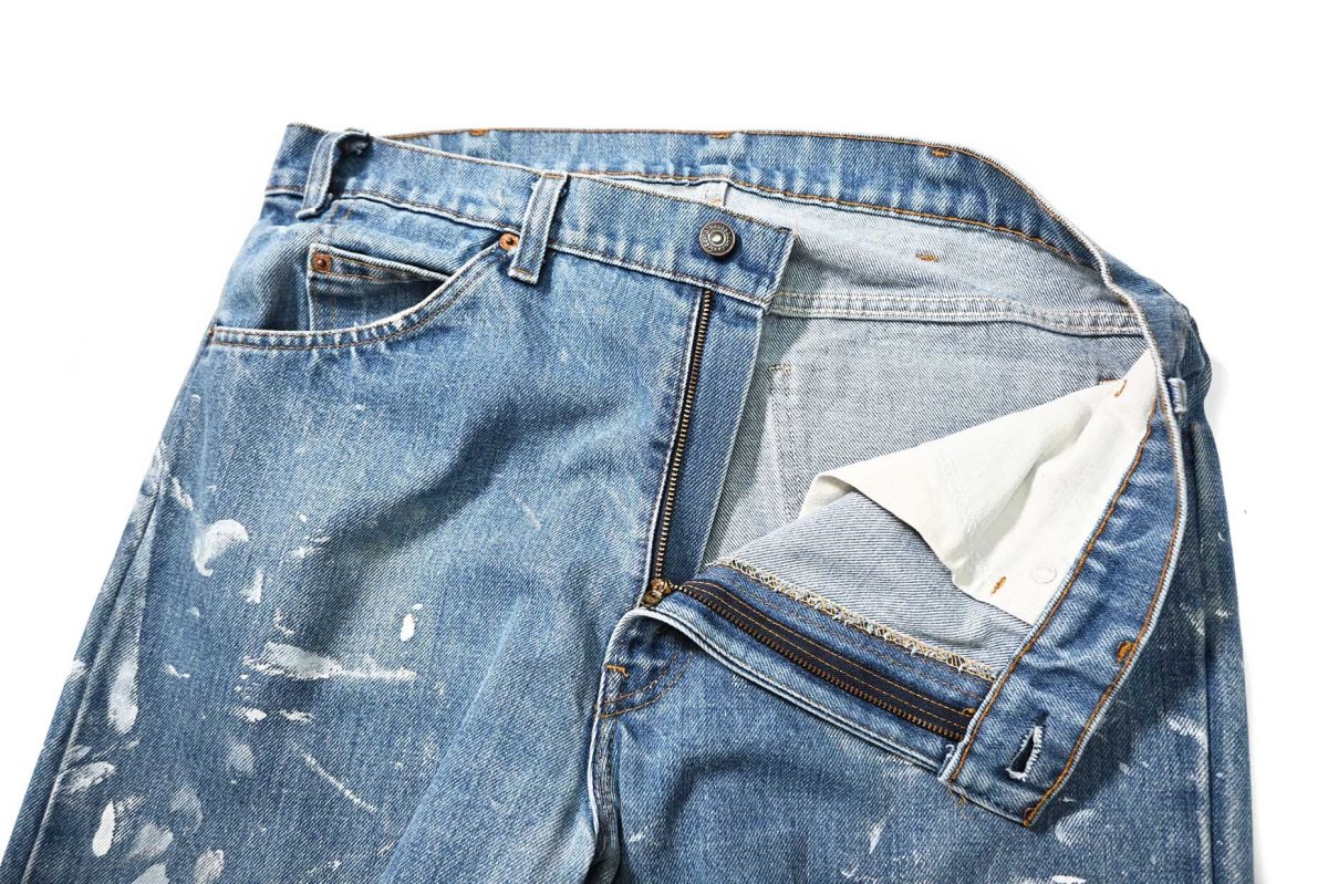 画像5: 80s Used Levi's 505 Denim Pants made in USA リーバイス (5)