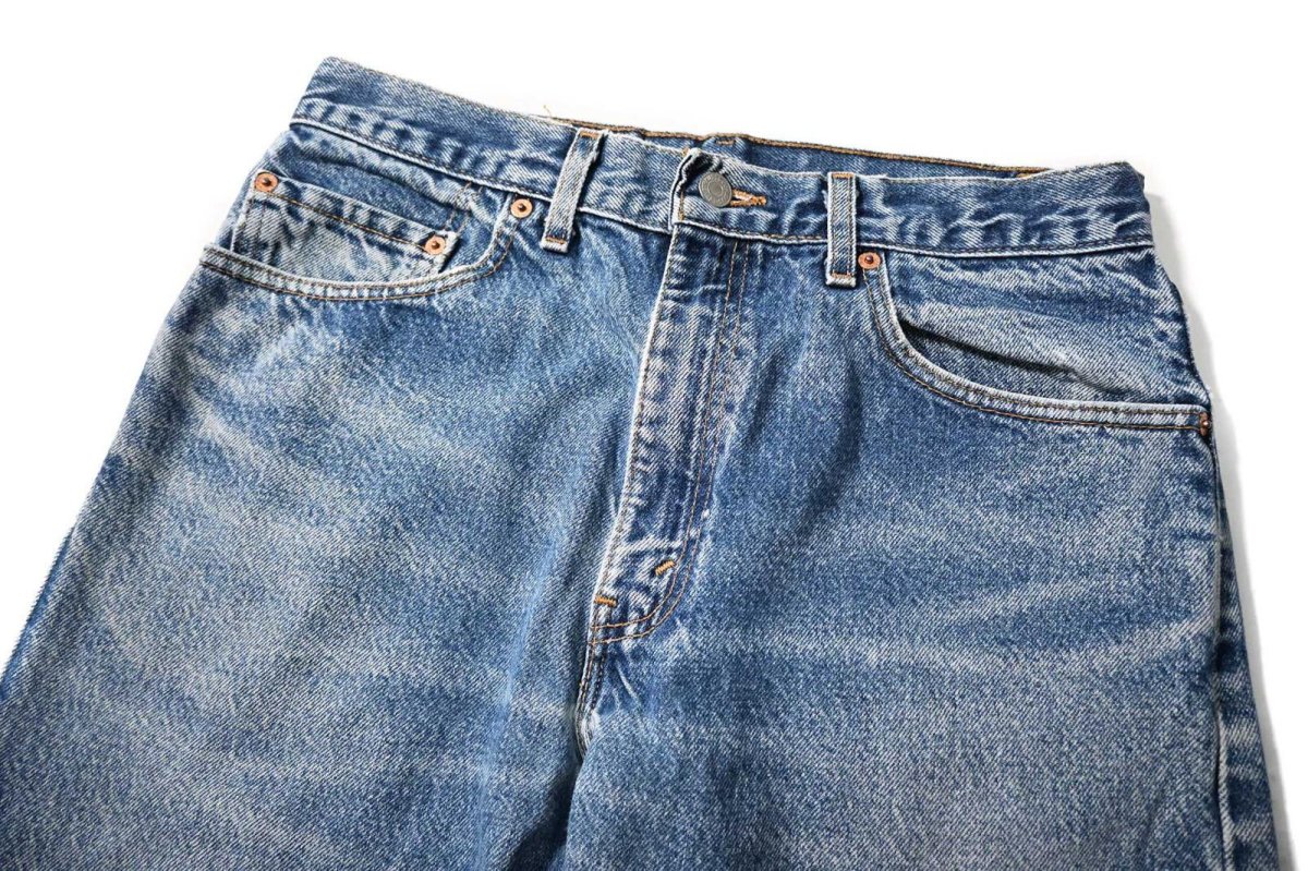 画像2: 02' Used Levi's 505 Denim Pants made in USA リーバイス (2)