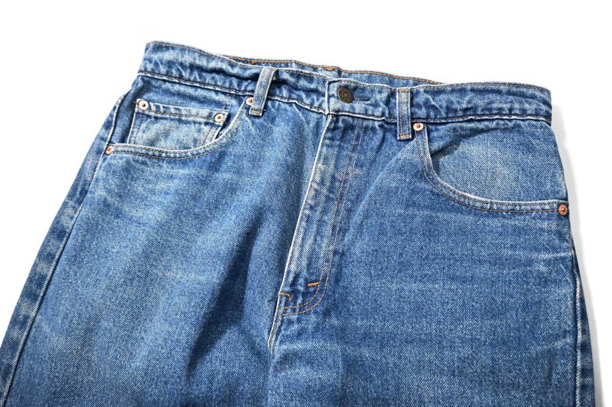 画像2: 80-90s Used Levi's 505 Denim Pants made in USA リーバイス (2)