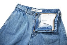 画像5: 90s Used Dockers Denim Pleated Trouser (5)