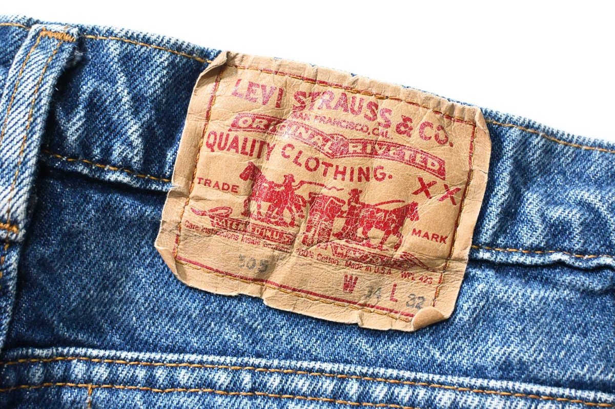 画像5: 80-90s Used Levi's 505 Denim Pants made in USA リーバイス (5)