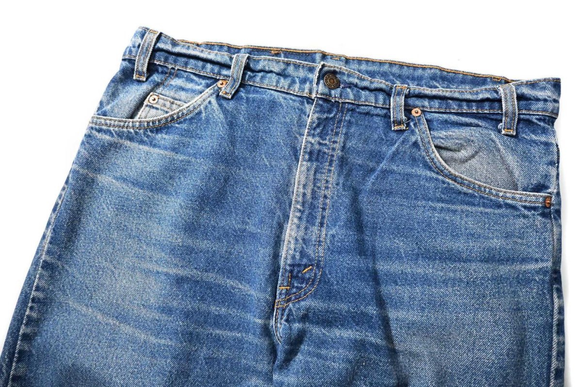 画像2: 91' Used Levi's 505 Denim Pants made in USA リーバイス (2)