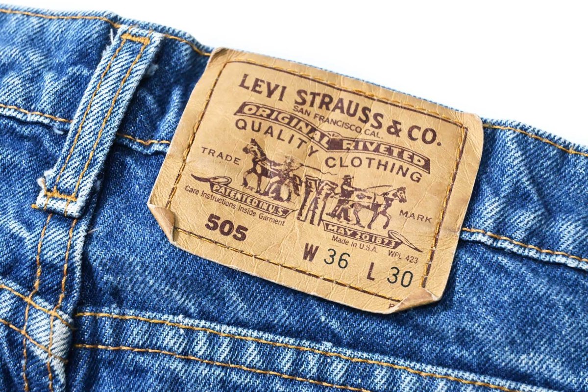 画像5: 91' Used Levi's 505 Denim Pants made in USA リーバイス (5)