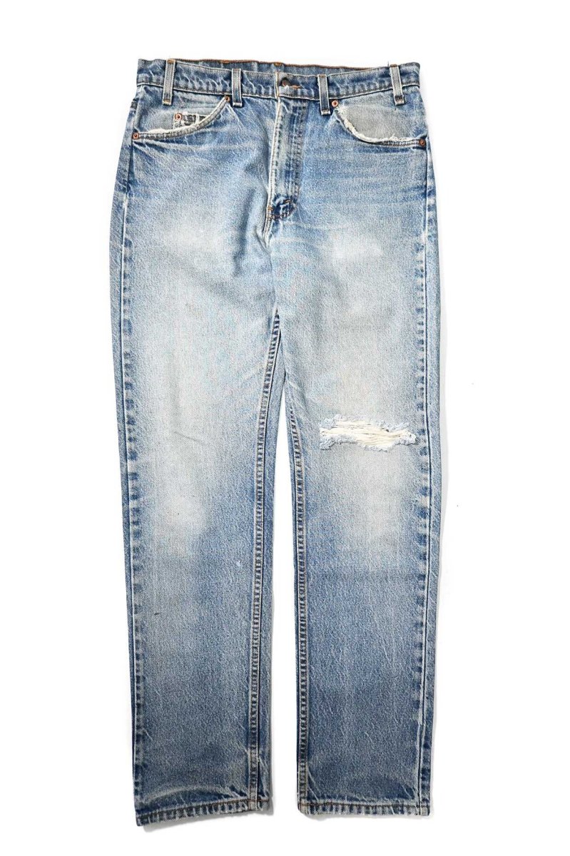 画像1: 90s Used Levi's 505 Denim Pants made in USA リーバイス (1)
