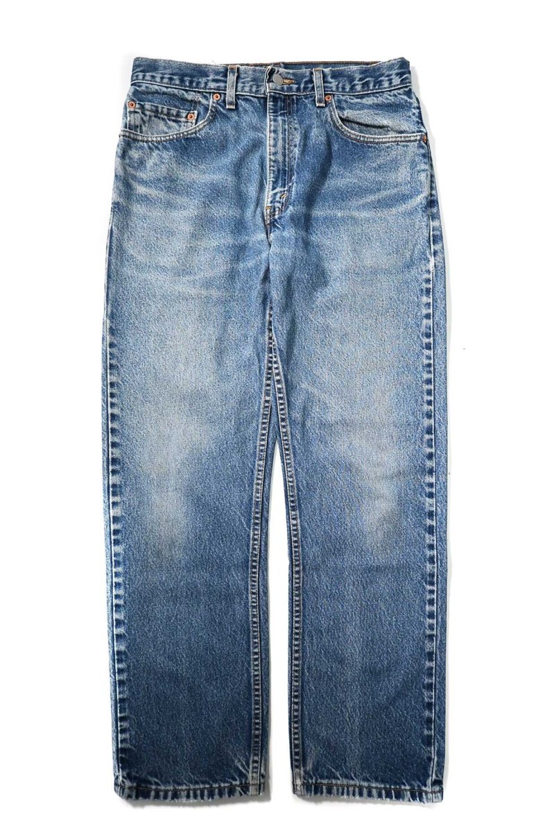 画像1: 02' Used Levi's 505 Denim Pants made in USA リーバイス (1)