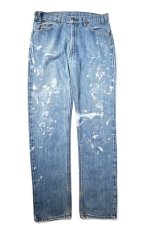 画像1: 80s Used Levi's 505 Denim Pants made in USA リーバイス (1)