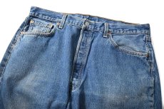 画像2: 00' Used Levi's 501 Denim Pants Cut off made in USA リーバイス (2)
