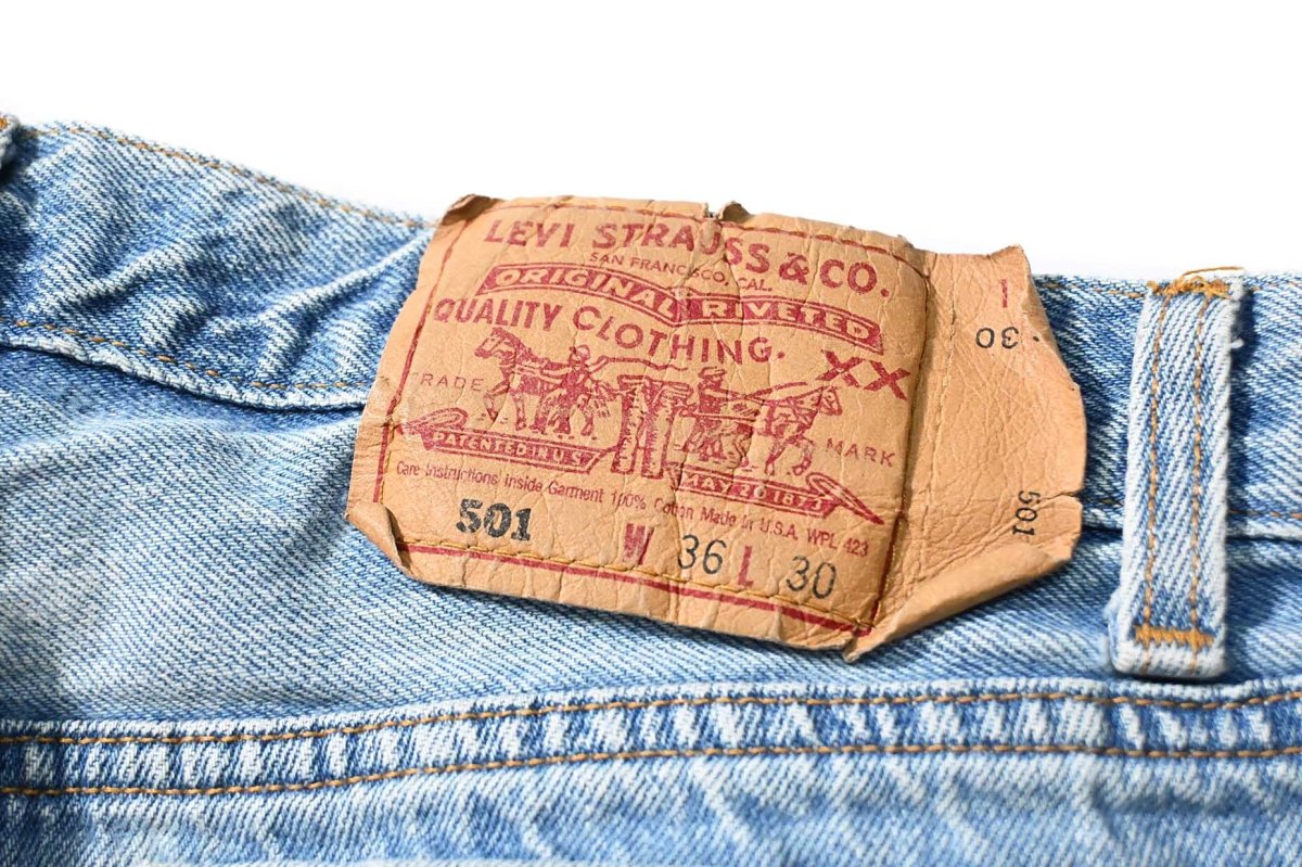 画像5: 95' Used Levi's 501 Denim Pants made in USA リーバイス (5)