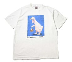 画像1: 90s Used Will Bullas Print Tee (1)