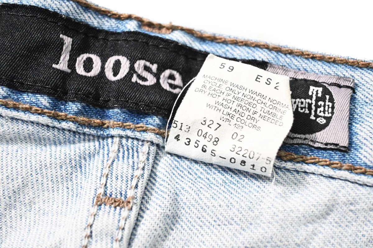 画像7: 98' Used Levi's Silver Tab Loose Denim Pants made in USA リーバイス (7)