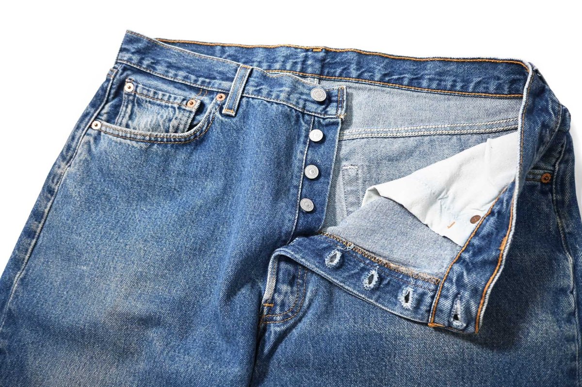 画像5: 00' Used Levi's 501 Denim Pants Cut off made in USA リーバイス (5)