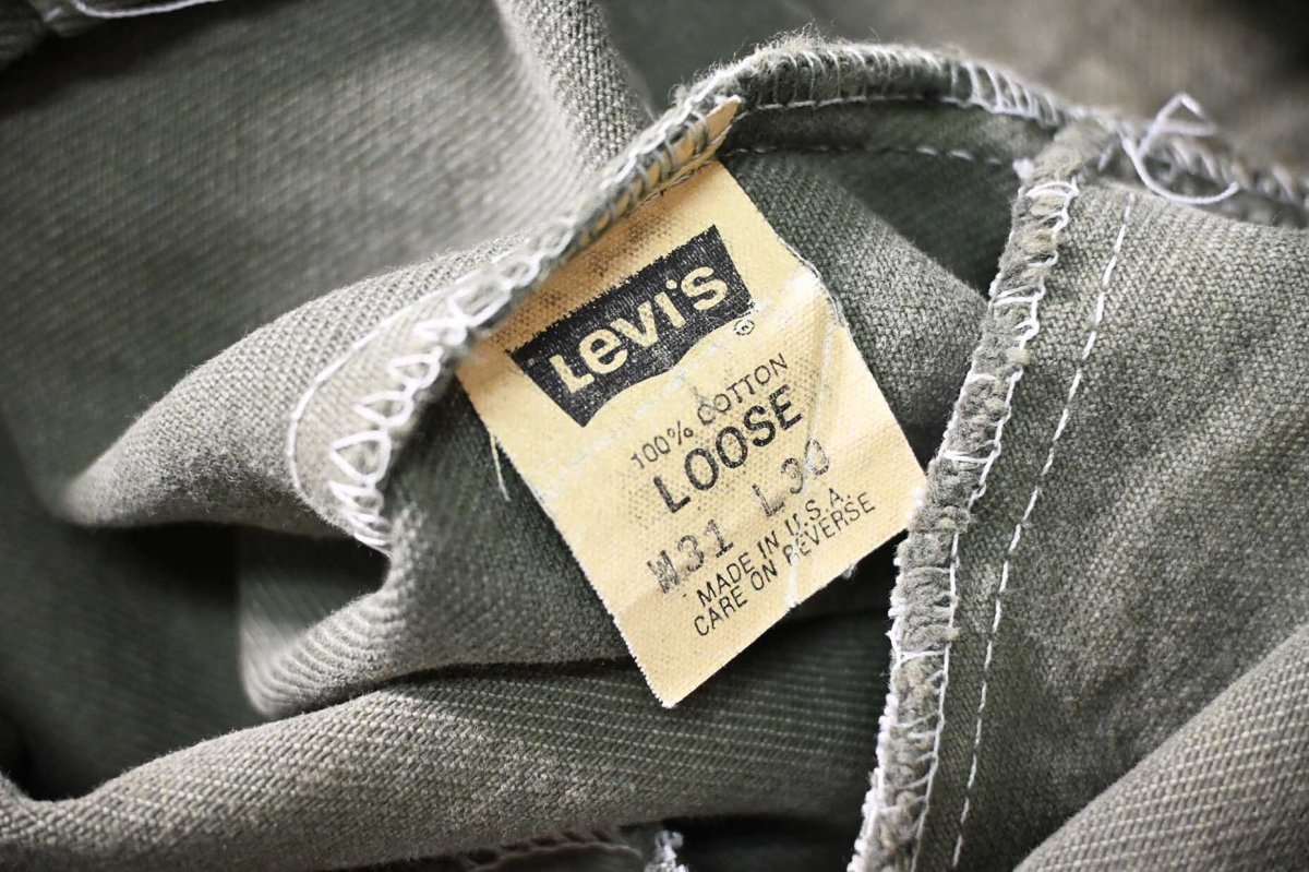 画像7: 92' Used Levi's Silver Tab Loose Denim Pants made in USA リーバイス (7)